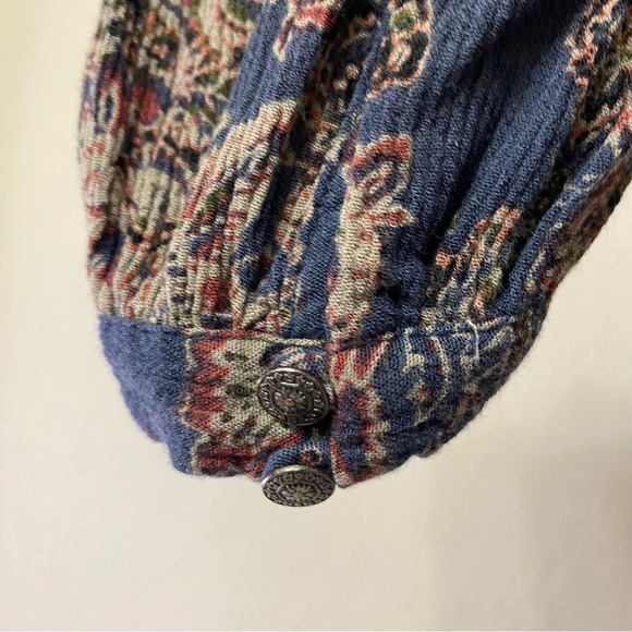 Free People Lucky Loosey Indigo Dress - Picture 6 of 9